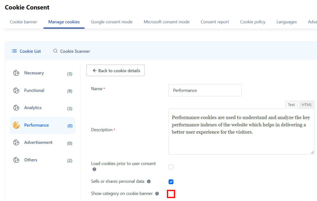 webtoffee remove unused cookies